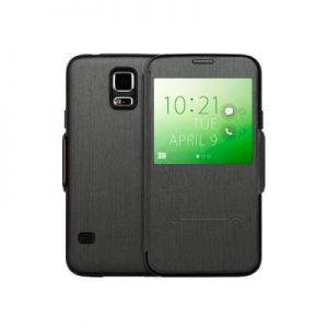 Moshi SenseCover - Etui z klapką dotykową Samsung Galaxy S5 (czarny)