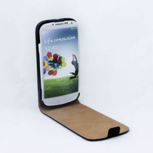 Geffy - Etui Samsung Galaxy S4 Eco Leather flip black