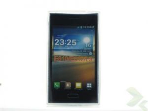 Geffy - Etui LG Swift/Optimus L5 E610 TPU mat clear