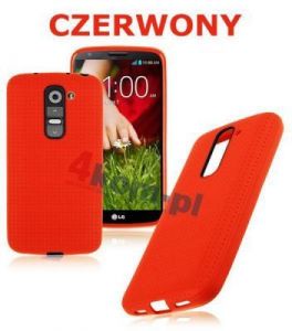 Etui plecki TPU do LG G2 Mini - Czerwony