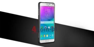 ETUI BUMPER LOVE MEI SAMSUNG GALAXY NOTE 4 ALU FV - Czarny