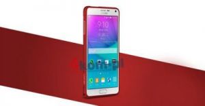 ETUI BUMPER LOVE MEI SAMSUNG GALAXY NOTE 4 ALU FV - Czerwony