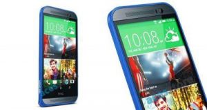 Bumper Aluminium do HTC One M8 - Niebieski