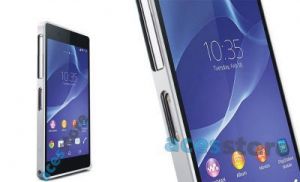 Bumper Aluminium do Sony Xperia Z2 - Srebrny