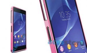 Bumper Aluminium do Sony Xperia Z2 - Fioletowy