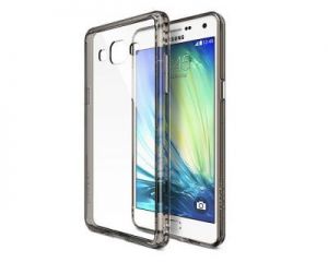 Oryginalne etui Ringke Fusion Samsung Galaxy A3 Smoke Black + Folia Reath - Smoke Black