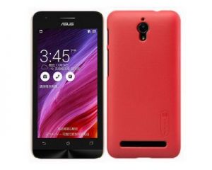 Etui Nillkin Frosted Asus Zenfone C ZC451CG Czerwone - Czerwony