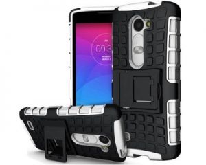 Pancerne Armor Etui do LG Leon białe - Biały