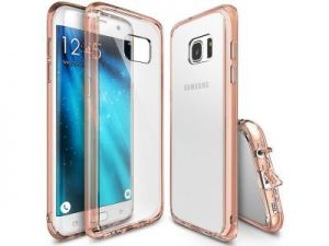 Etui Rearth Ringke Fusion Samsung Galaxy S7 Edge - Różowy