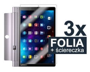 3xFOLIA OCHRONNA LENOVO YOGA TAB 3 10.1 PRO X90F