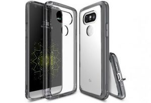 Etui Rearth Ringke Fusion LG G5 Smoke Black - Czarny