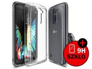 Etui Rearth Ringke Fusion LG K10 - Przezroczysty