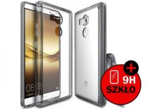 Etui Rearth Ringke Fusion Huawei Mate 8 + SZKŁO HARTOWANE - Czarny