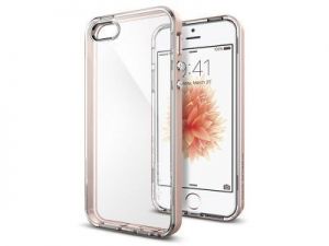 ETUI SPIGEN NEO HYBRID CRYSTAL IPHONE SE/5S/5 - Różowy