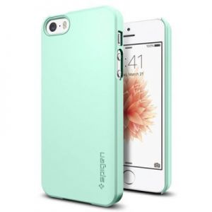 Etui spigen thin fit iphone 5 / 5s / se - Miętowy