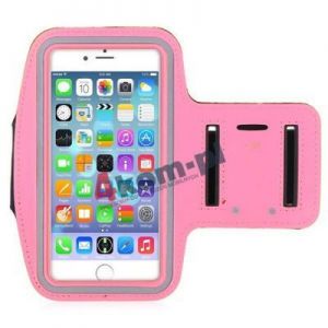 Armband opaska sportowa na ramię do iPhone 6 140x70 - Różowy