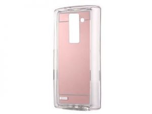 Etui lustrzane mirror gel LG K10 Różowe - Różowy