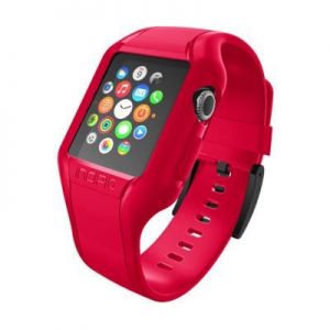 Incipio NGP Strap - Elastyczny pasek do Apple Watch 38mm (czerwony)