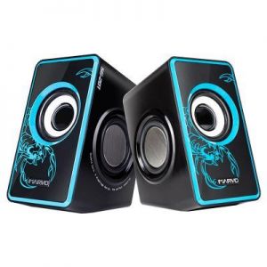 Marvo SG-201 - Głośniki stereo USB &amp; 3,5 mm (niebieski)